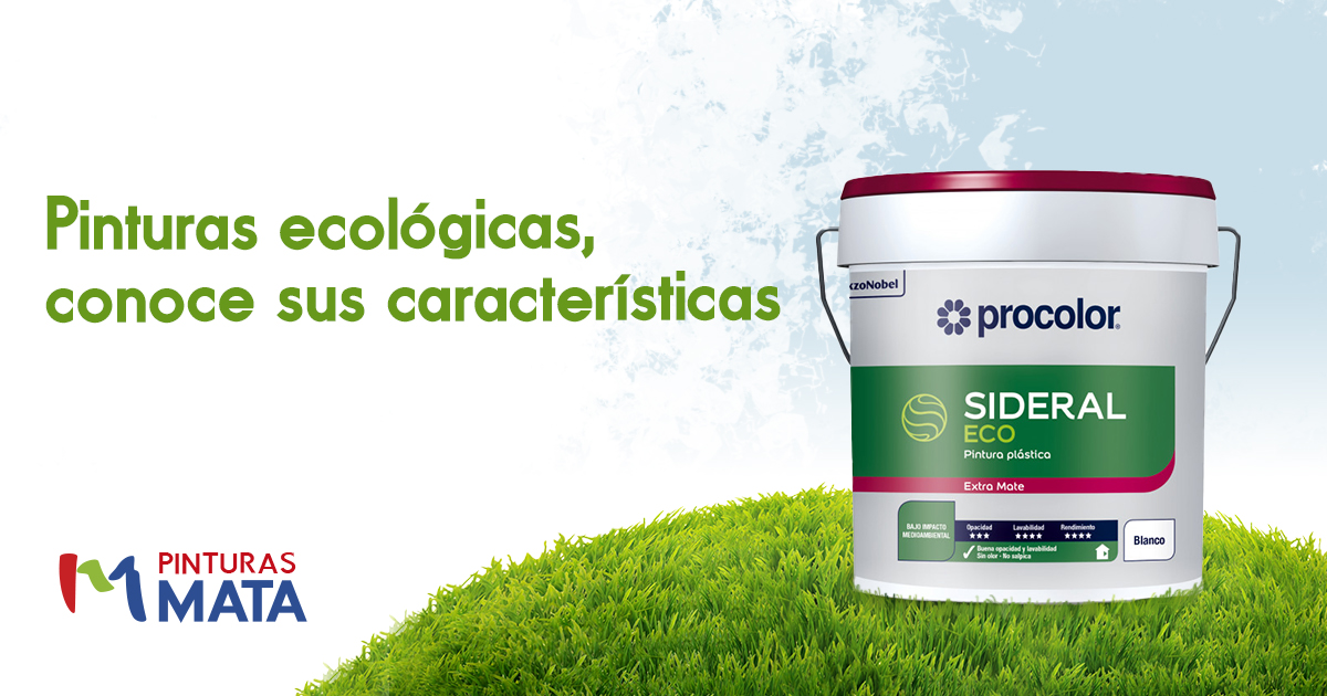 Pinturas ecológicas, conoce sus características