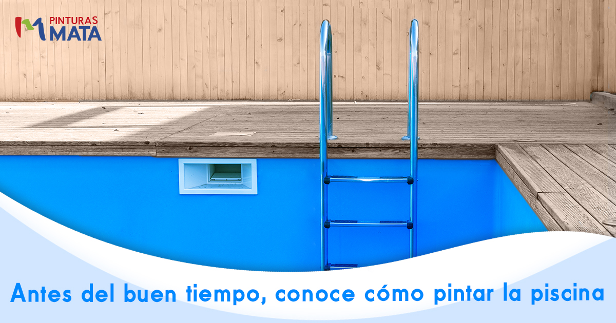 Antes del buen tiempo, conoce cómo pintar la piscina