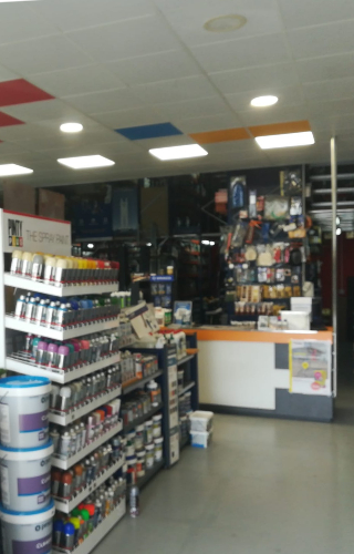 Interior tienda la linea